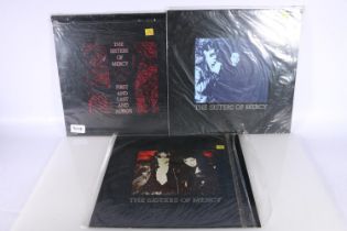 Goth 12'' sealed vinyl's of The Sisters of Mercy to include First and Last and Always, Lucretta My