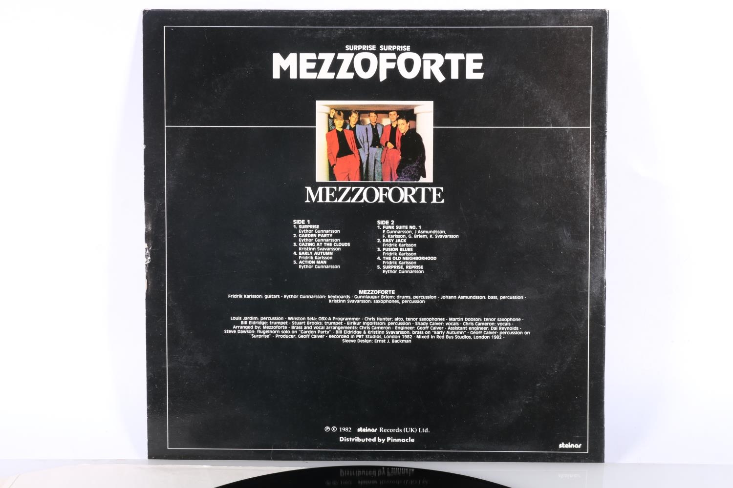 Mezzoforte Surprise Surprise on Icelandic Steiner label, Jazz Funk band, 1982. - Image 3 of 4