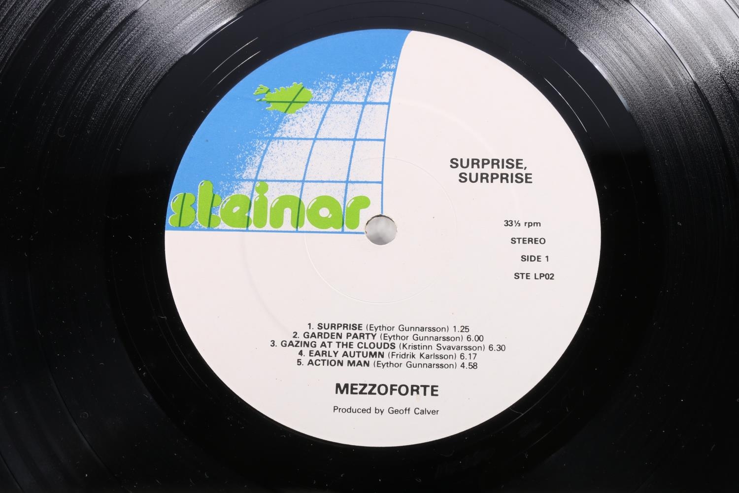 Mezzoforte Surprise Surprise on Icelandic Steiner label, Jazz Funk band, 1982. - Image 4 of 4