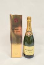Taittinger Brut Champagne Cuvee Prestige 75cl 12%. Complete with box.
