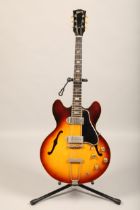 Gibson ES330TD Guitar, 1964. Labelled Style ES330TD, Gibson Guitar, Number 174718 and stamped 174718