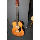 Martin Smith W100N six string acoustic guitar.