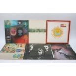 Collection of King Crimson records to include In The Wake Of The Poseidon, Red, Larks Tongues in