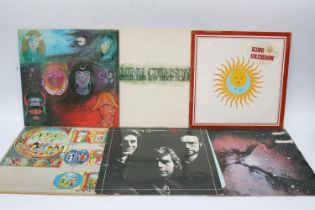 Collection of King Crimson records to include In The Wake Of The Poseidon, Red, Larks Tongues in
