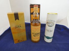 Glenmorangie 10 years old single highland malt scotch whisky, 40% vol, 75cl, boxed, with Isle of