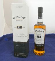 Bowmore 12 years old Islay single malt scotch whisky, 40% vol, 700ml, boxed