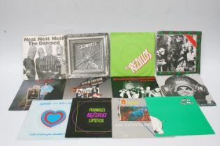 Collection of  Punk and New Wave picture sleeve singles to include Splodgenessabounds Simon Templer,