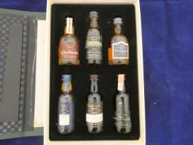 The Distillers Edition selection of double matured miniature malt whiskies chosen from the very