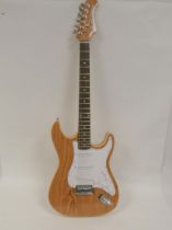 Fazley Classic Series six string electric guitar, 100cm in length