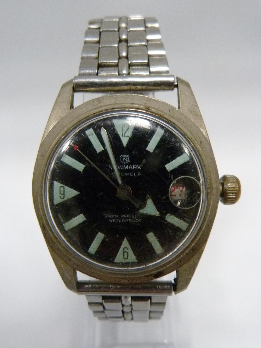 Sicura 23 jewels Superwaterproof 400 vacuum tested manual wind diver's watch, c. 1960s, case - Image 10 of 13