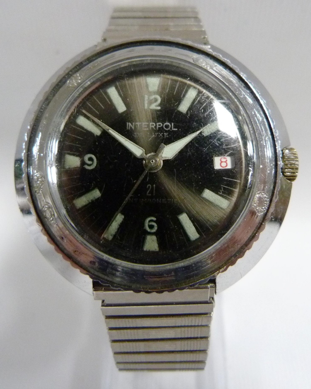 Sicura 23 jewels Superwaterproof 400 vacuum tested manual wind diver's watch, c. 1960s, case - Image 2 of 13