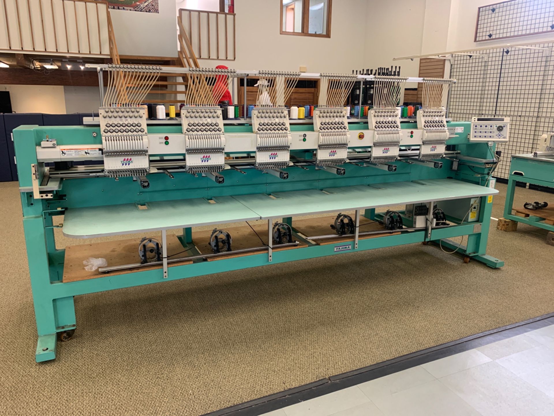 Tajima 6-Head Embroidery Machine TFHX-IIC1506