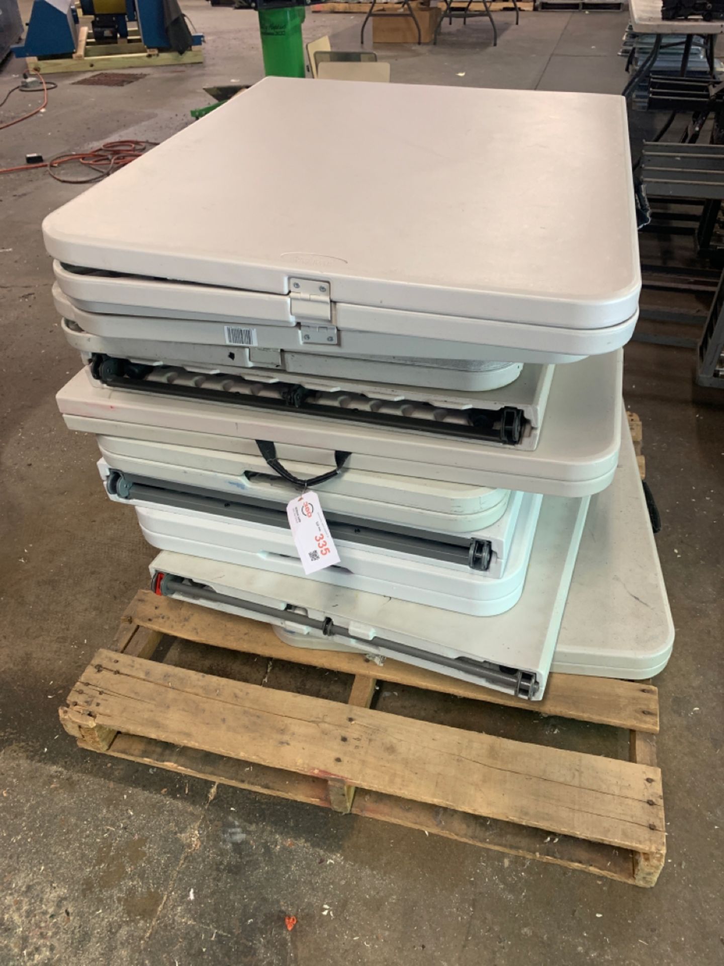 Lot of (10) Folding tables