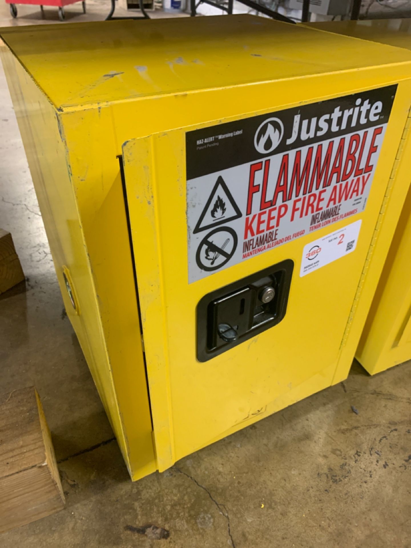 JustRite Flammable Liquid Storage Cabinet - Image 2 of 4
