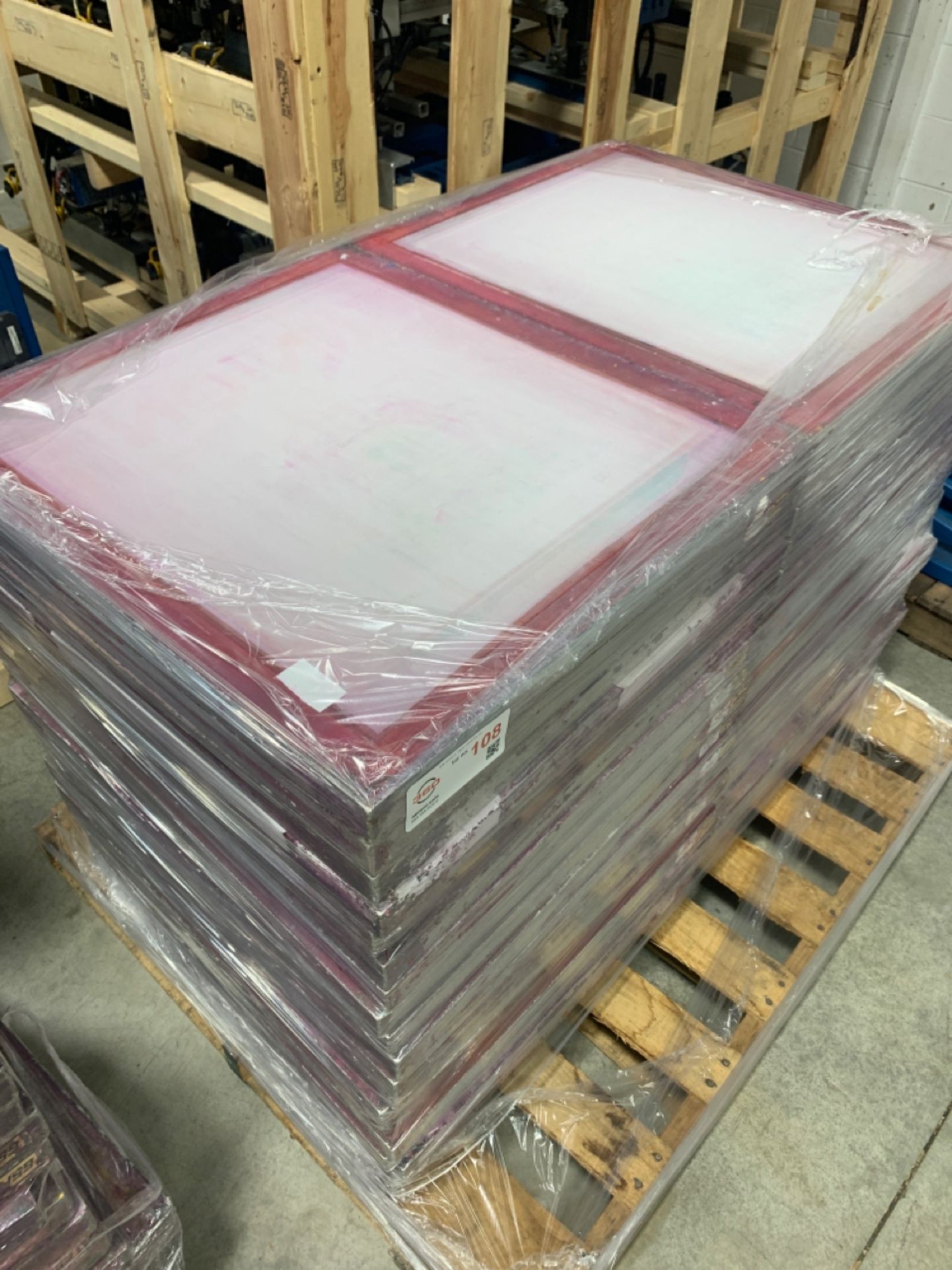 Lot of (38) Frames for Silk Screen Printing