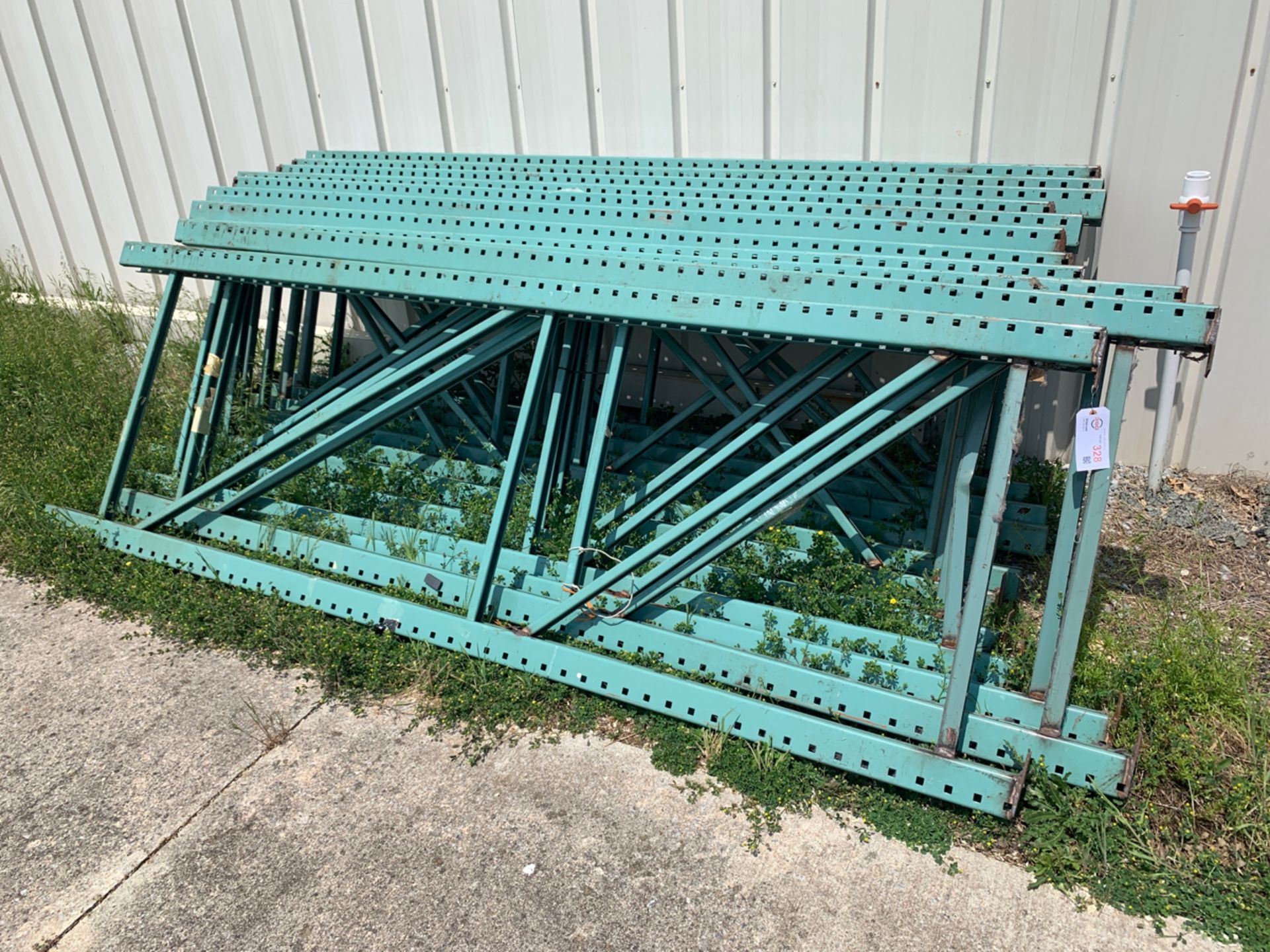 Lot of (18) Pallet Racking Uprights