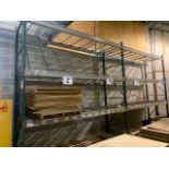 Lot of (2) Sections of Pallet Racking