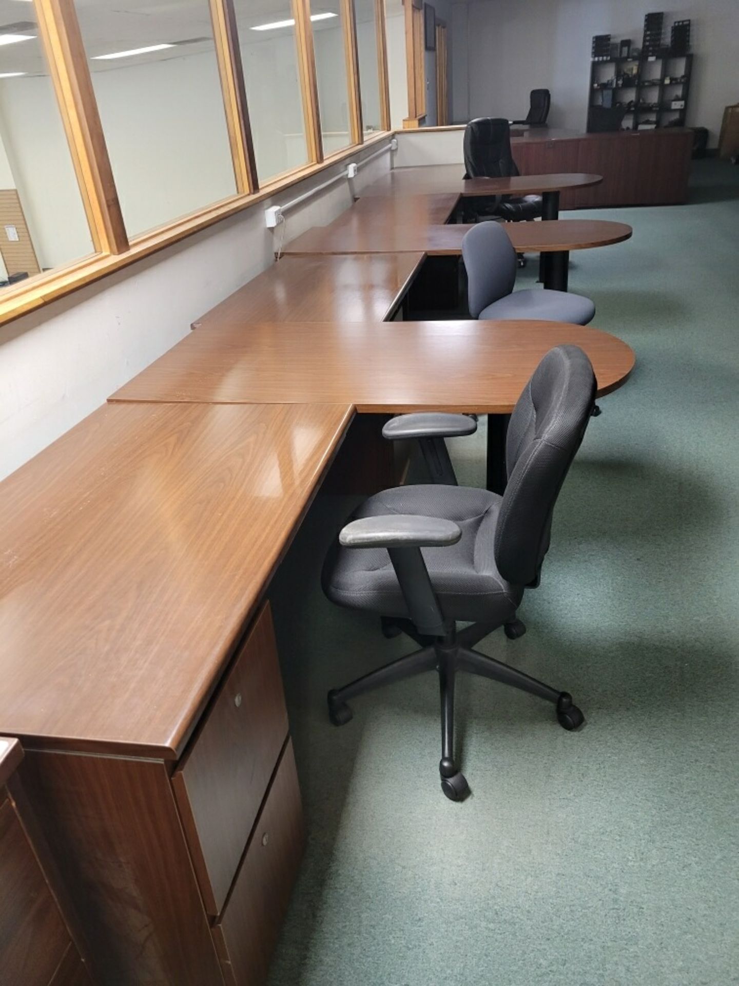 Lot of (6) Desks and (7) Chairs - Image 2 of 3
