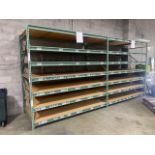 Lot of (2) Sections of Pallet Racking