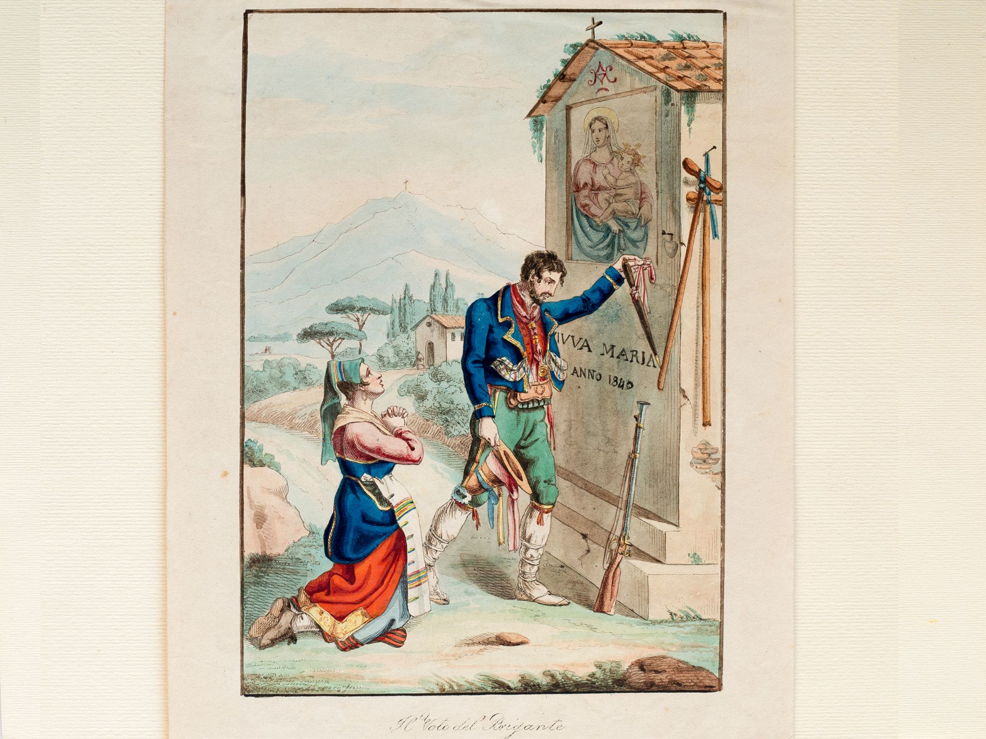 „Il Voto del Brigante“, Italien, 1840 (Erstausgabe)