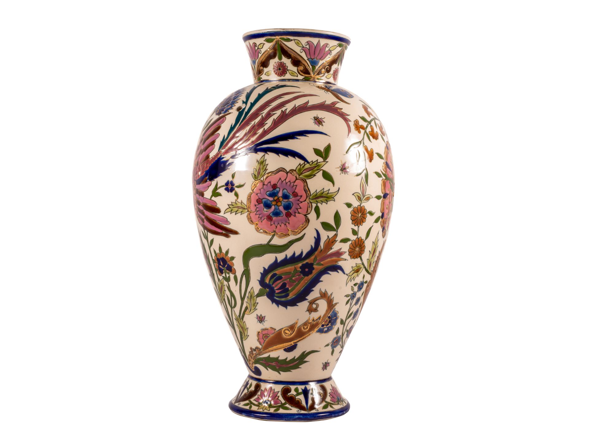 Vase, Zsolnay, Pécs, Um 1895/1900 - Bild 6 aus 11