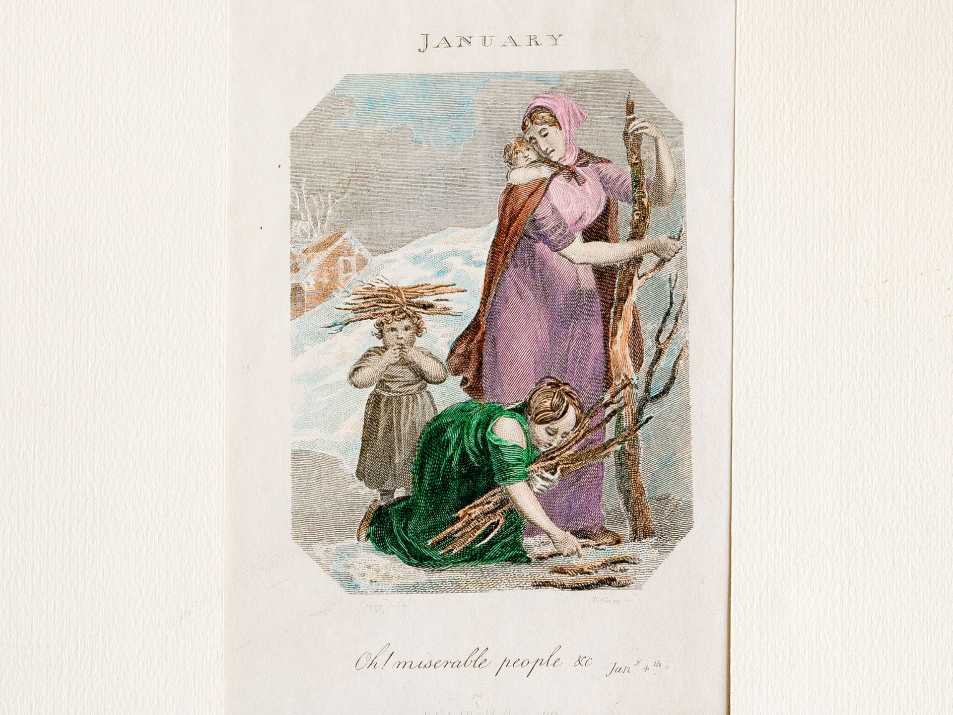 „Januar bis Juni“, Ausgeführt von verschiedenen Stechern, Zwischen 1802-1811 - Bild 2 aus 5