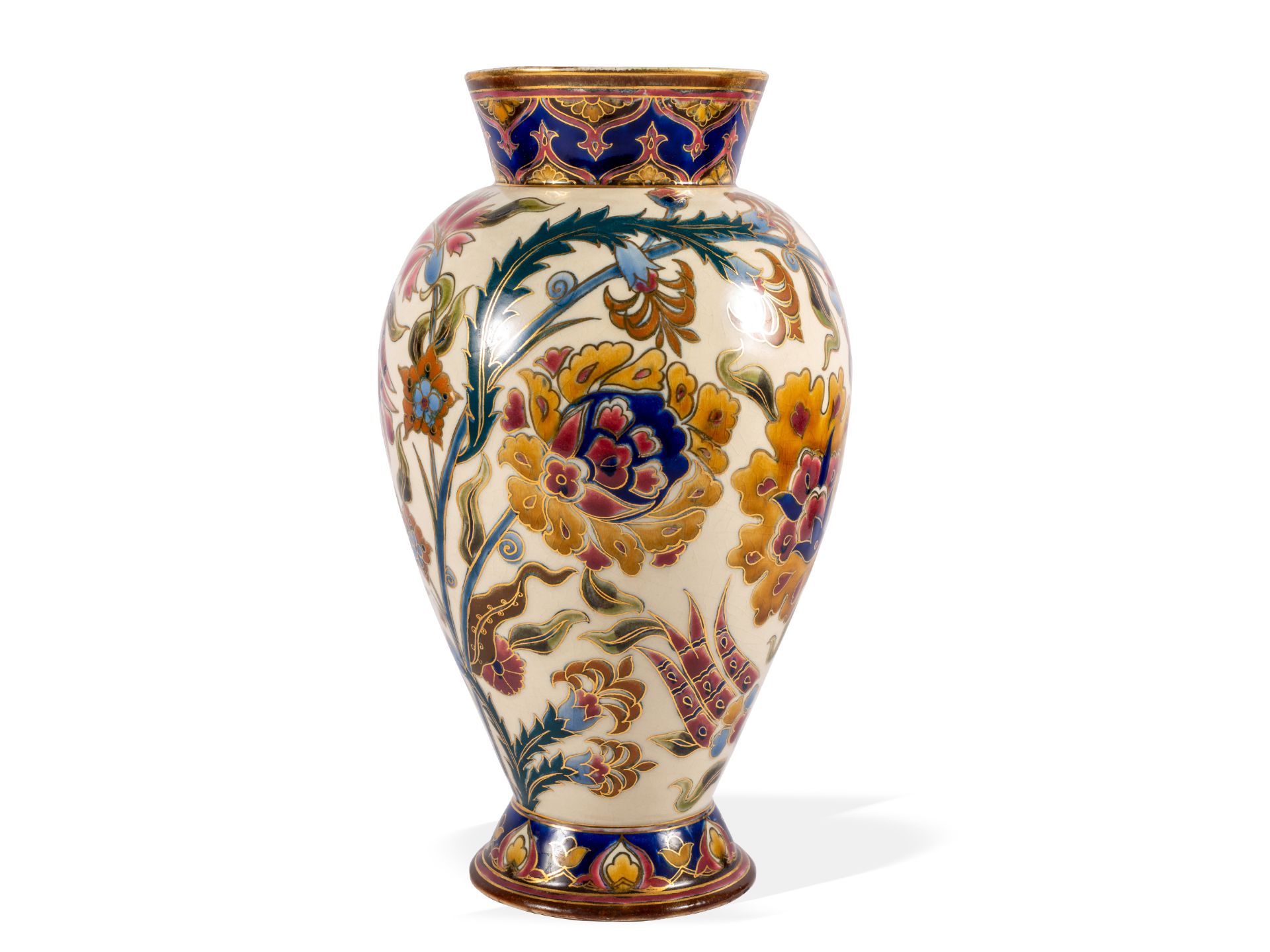 Vase, Zsolnay, Pécs, Um 1895/1900 - Bild 4 aus 18