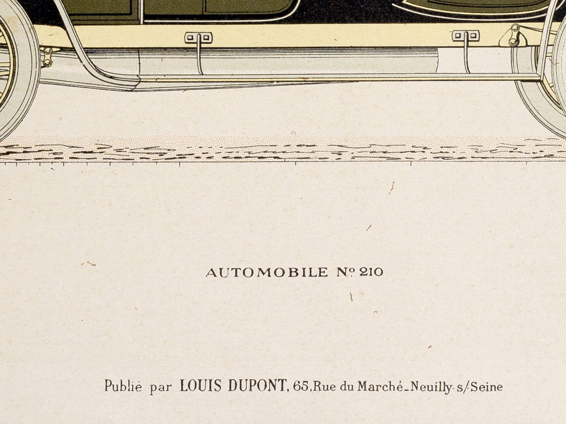 "Automobile No. 210", From "Guide du carrossier”, Paris - Image 2 of 2