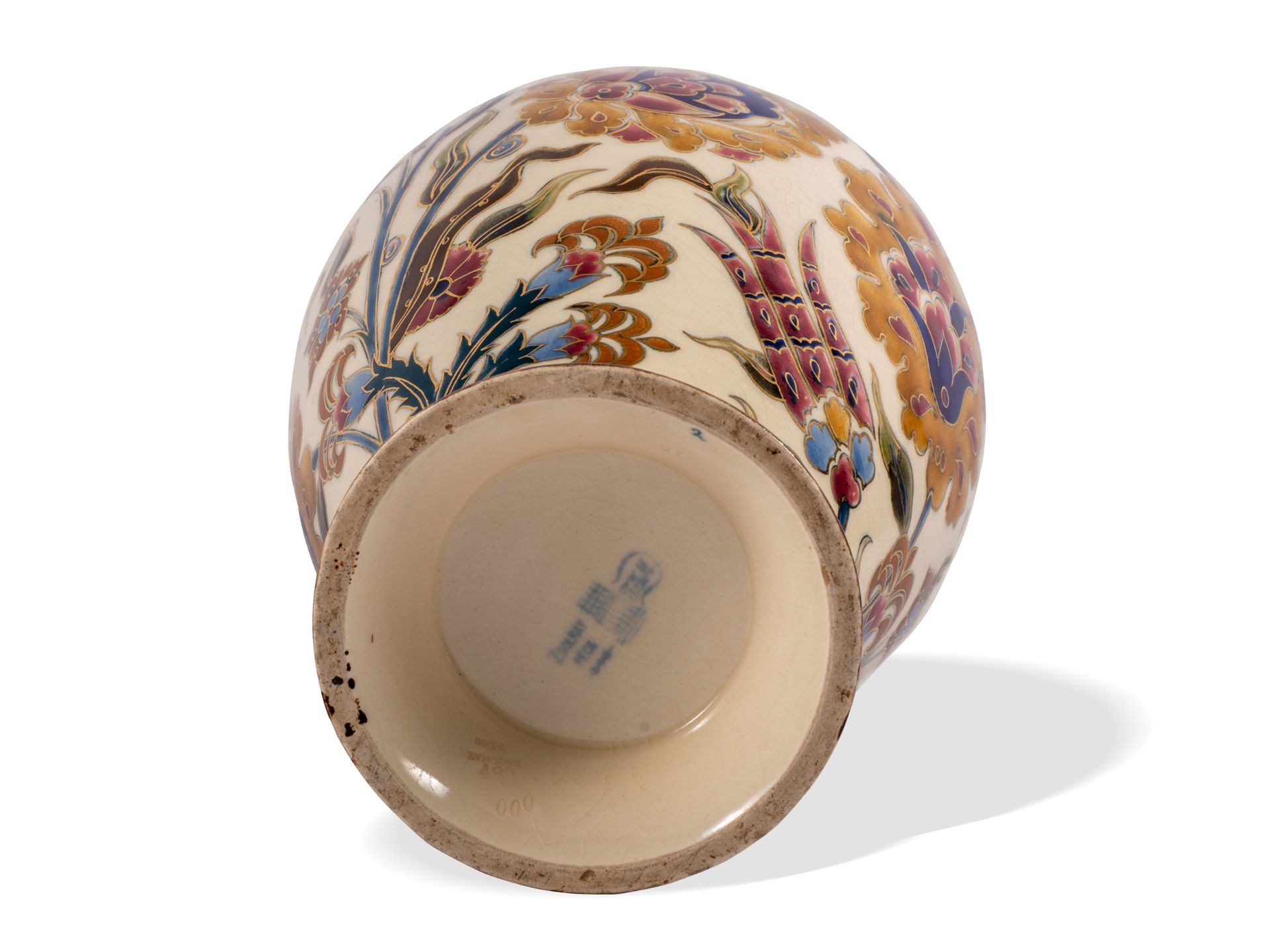 Vase, Zsolnay, Pécs, Um 1895/1900 - Bild 10 aus 18