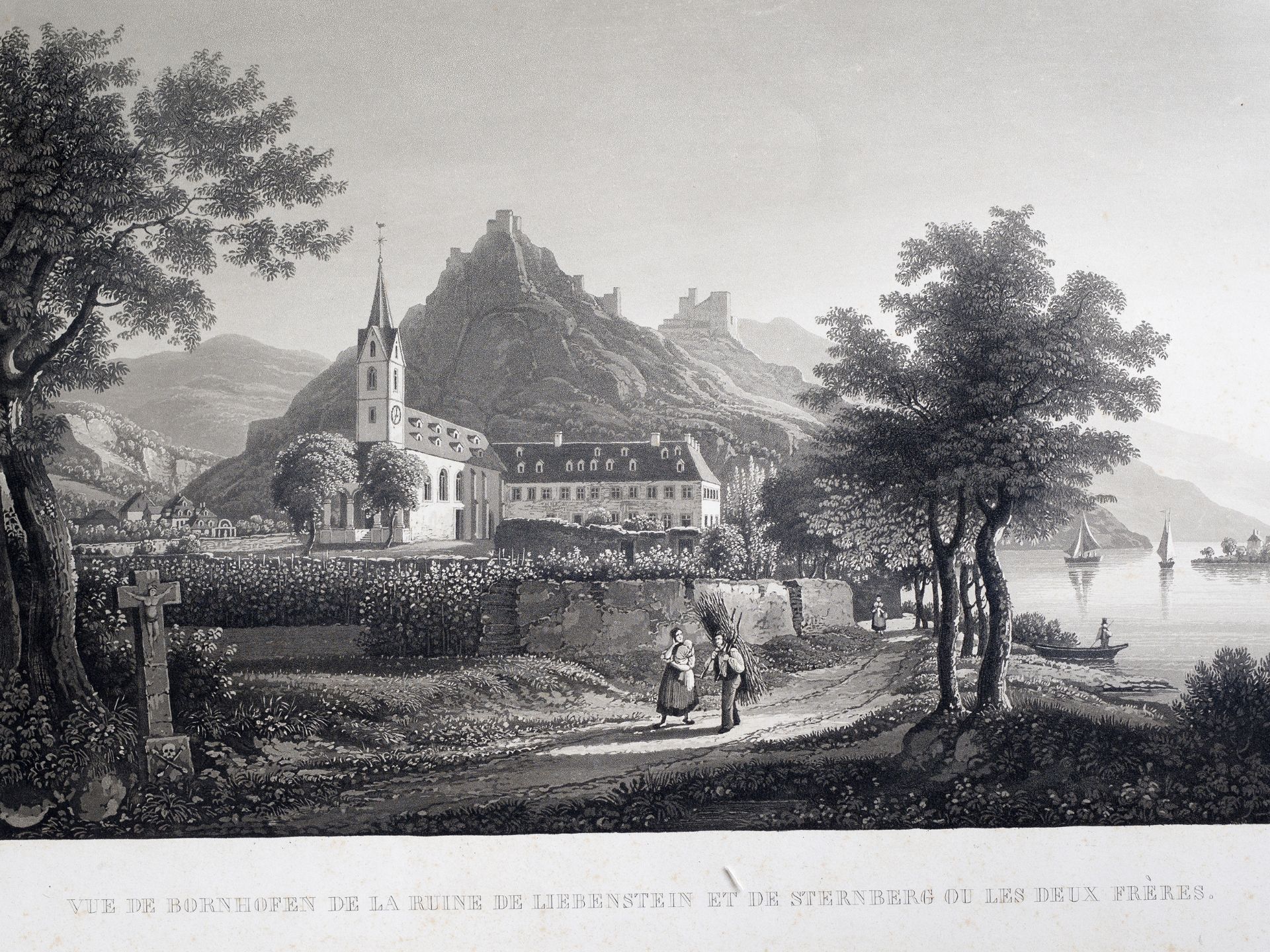 Johann Ludwig (Louis) Bleuler, Feuerthalen 1792 - 1850 Laufen-Uhwiesen, Follower