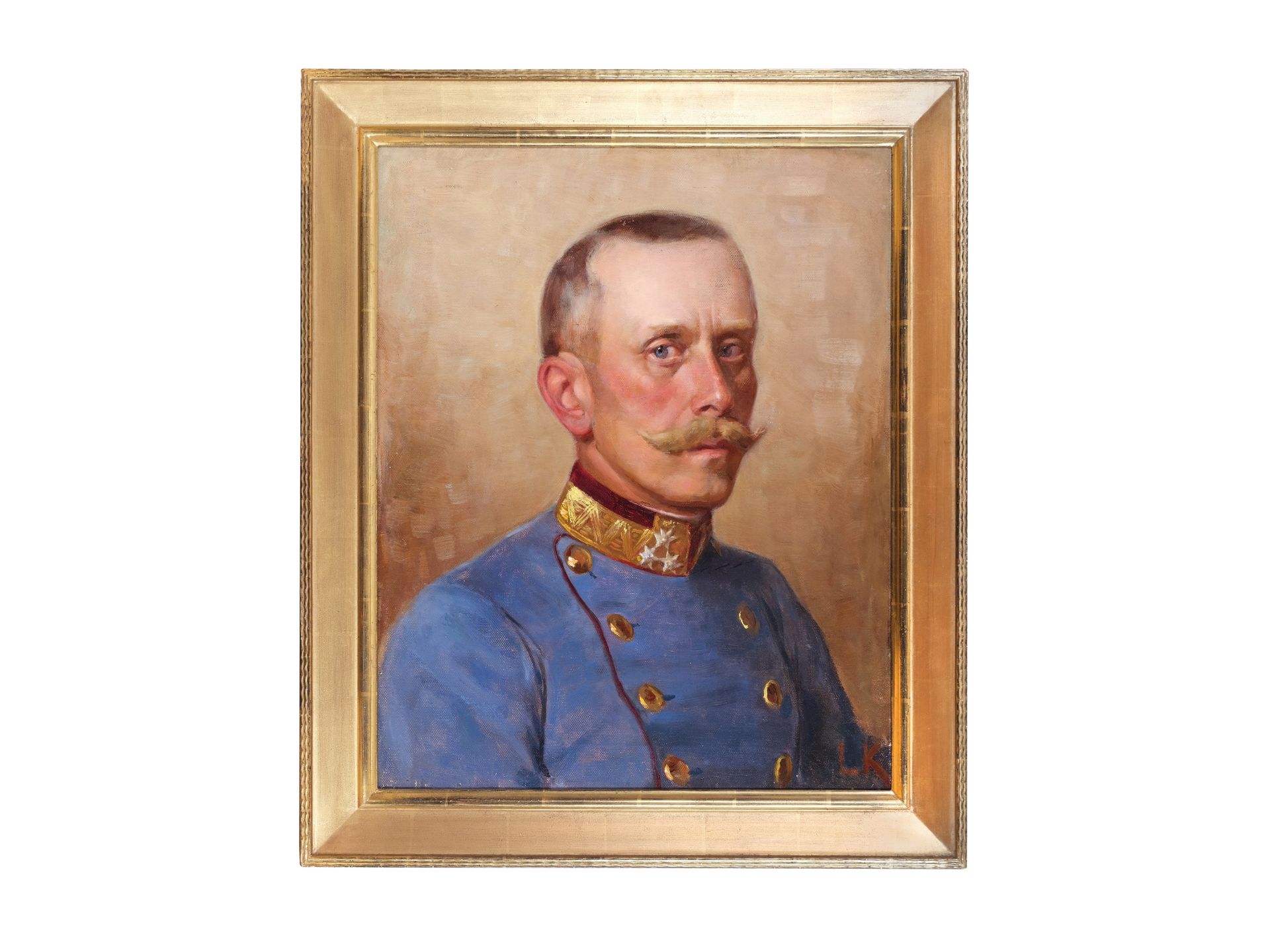 Ludwig Koch, Wien 1866 - 1934 Wien, Portrait eines Offiziers - Bild 2 aus 5