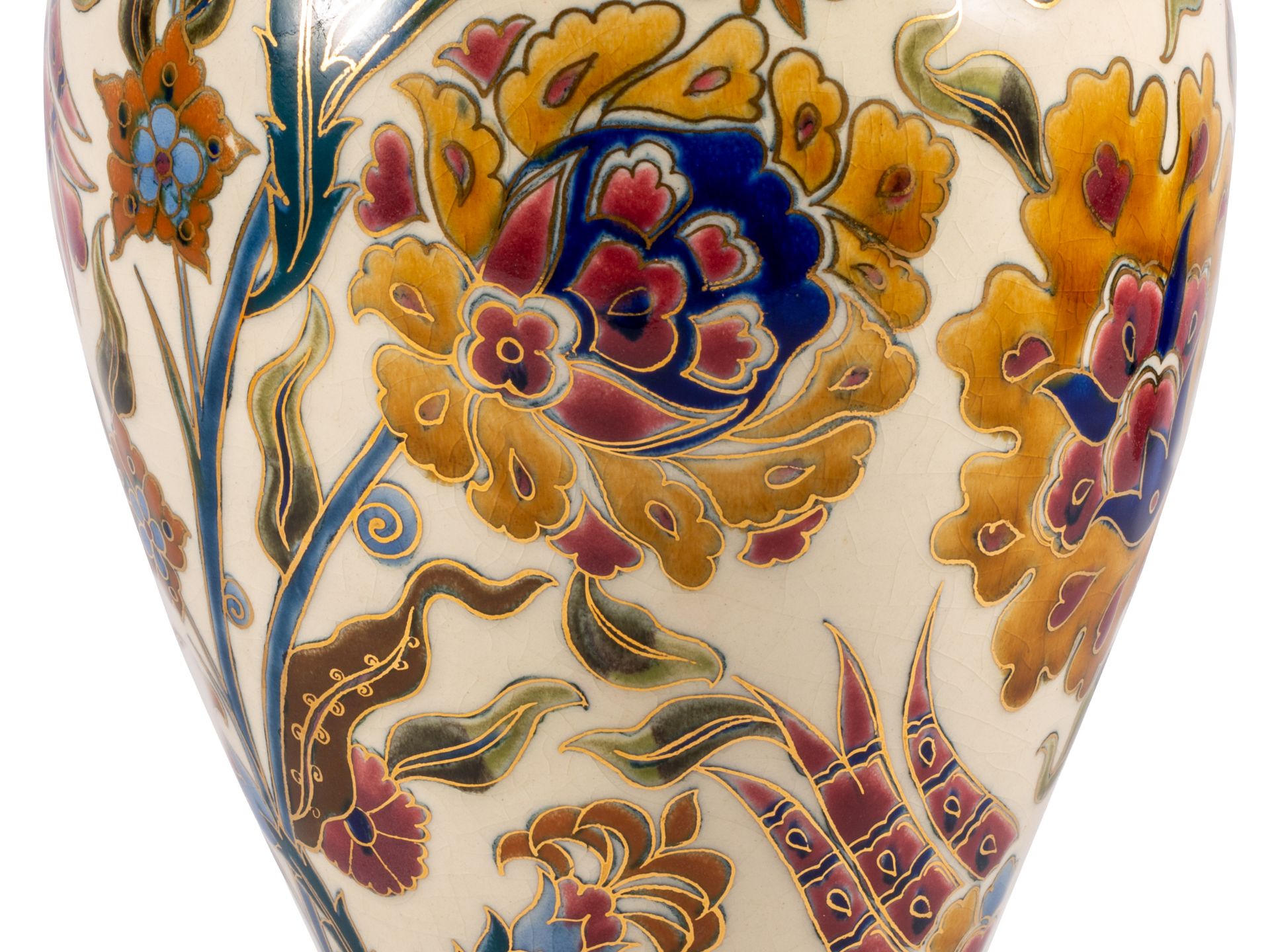 Vase, Zsolnay, Pécs, Um 1895/1900 - Bild 16 aus 18