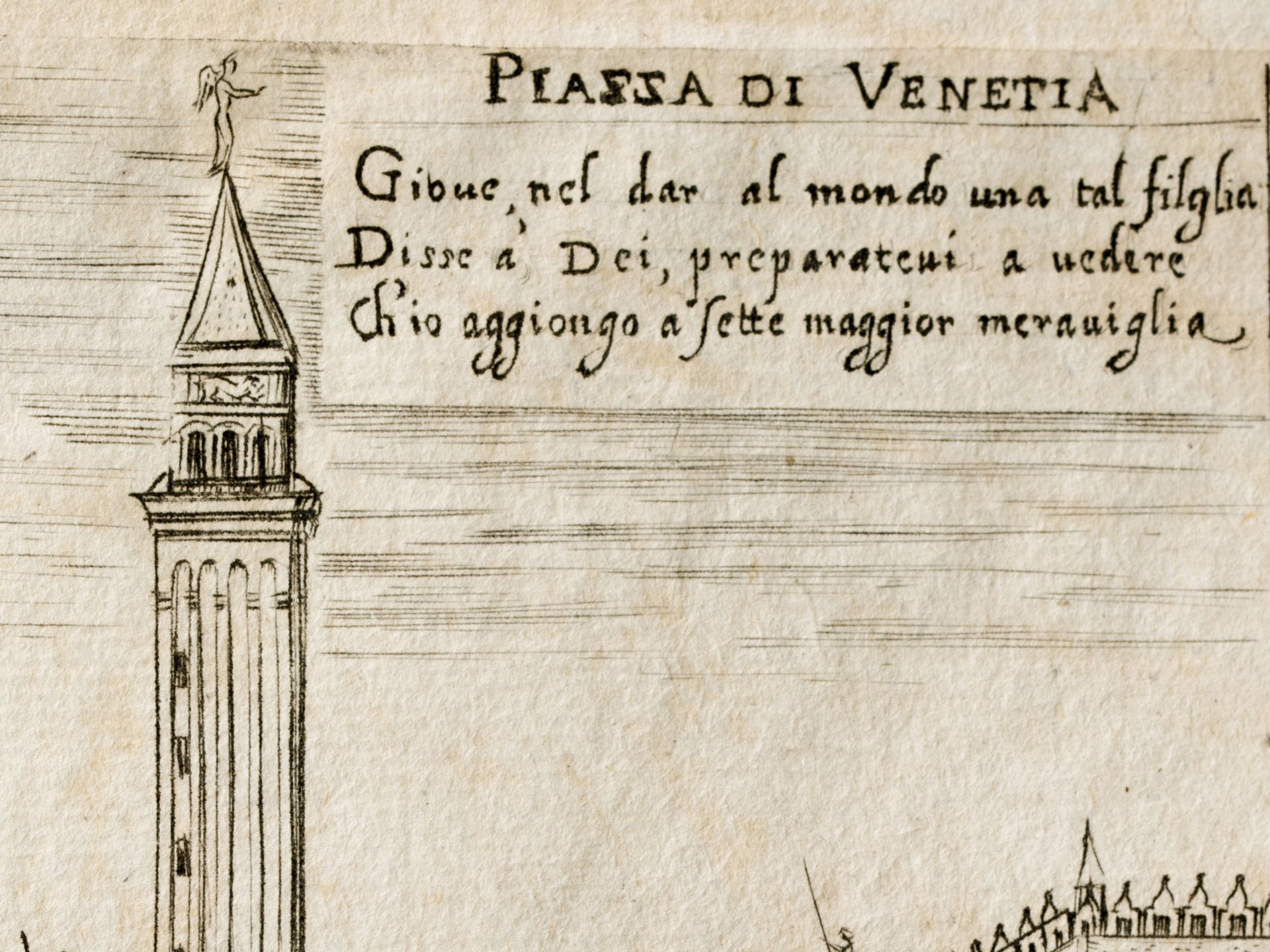 "Piazza di Venetia", Etching - Image 2 of 2