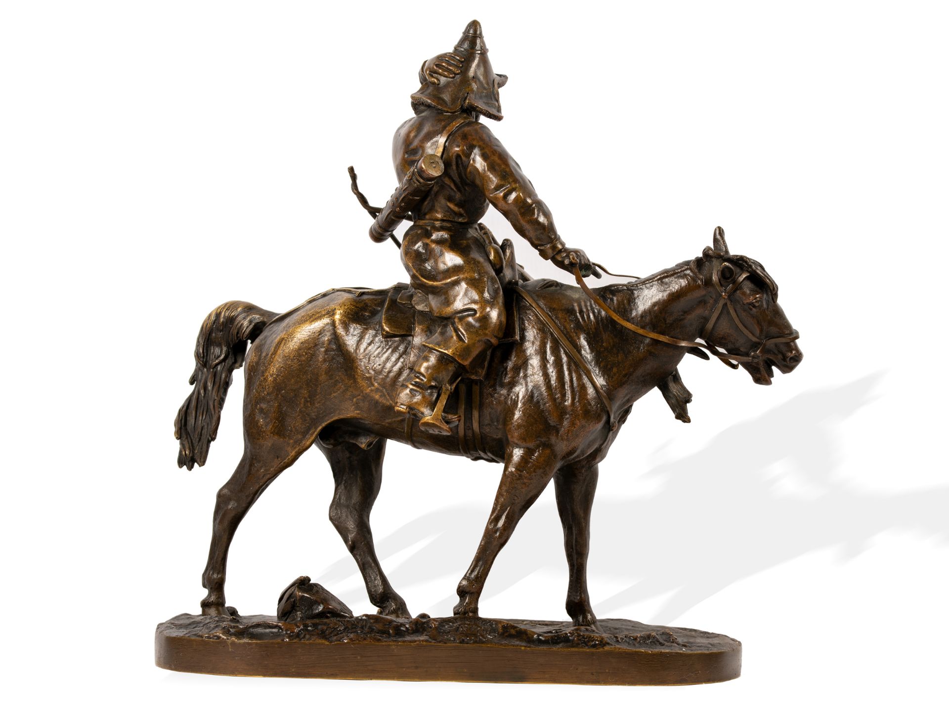 Frederic Schopin (Chopin), Lübeck 1804 - 1880 Montigny-sur-Loing, Mongolian rider - Image 6 of 16