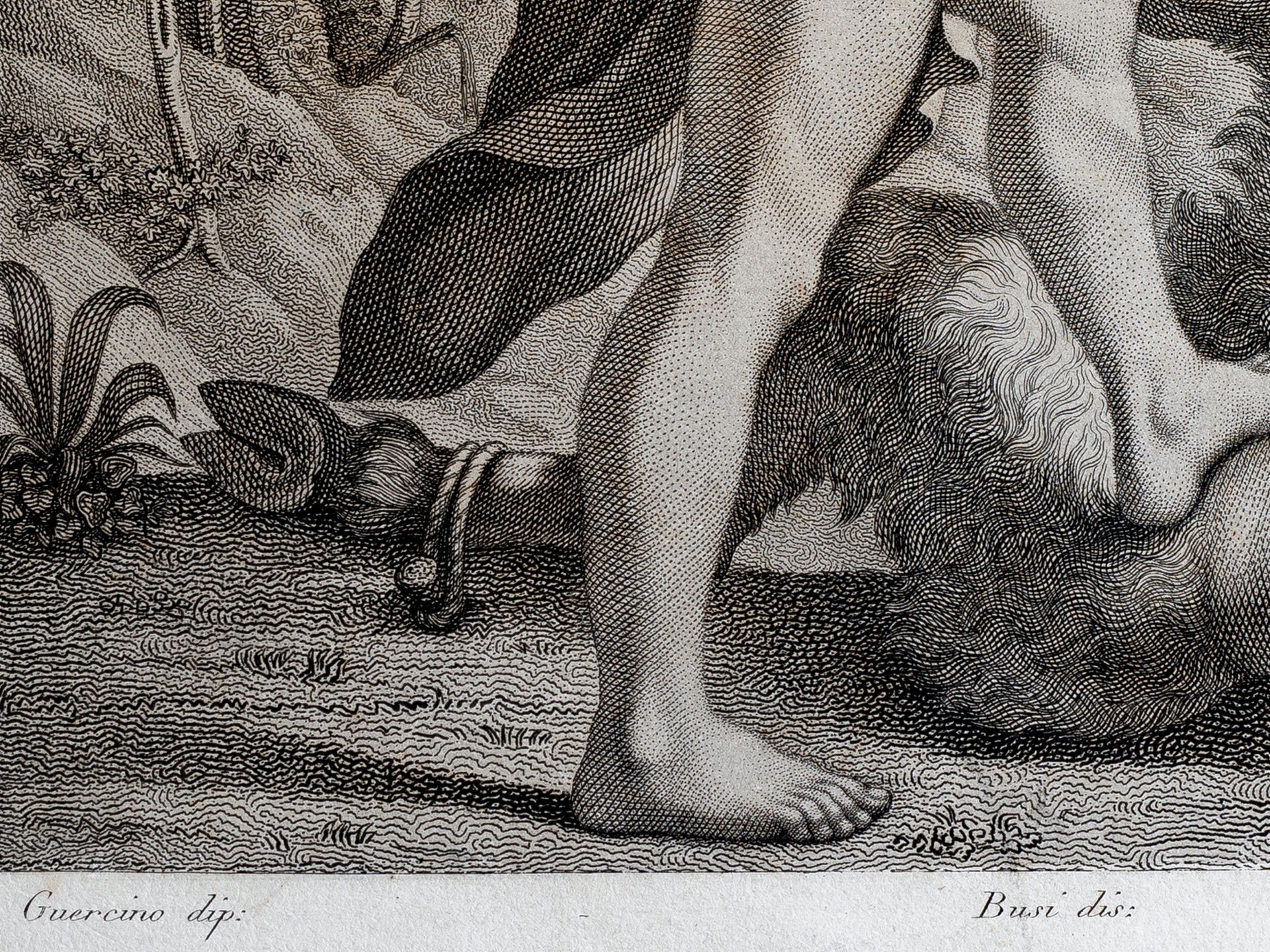 Luigi Martelli Faentino, Faenza 1804 – 1853, Nach Guercino - Bild 3 aus 3