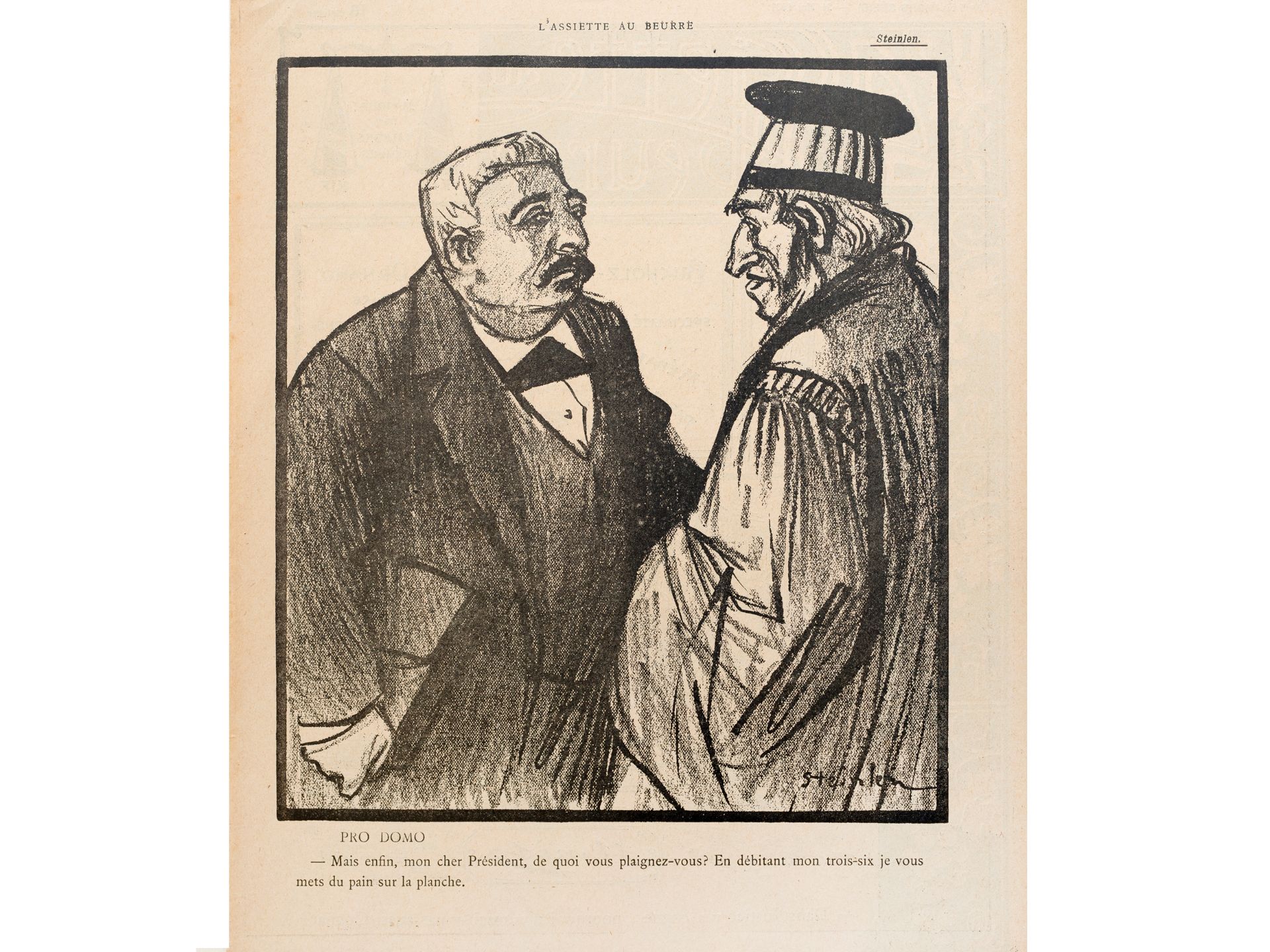 Théophile Steinlen, Lausanne 1859 – 1923 Paris, Nachfolge