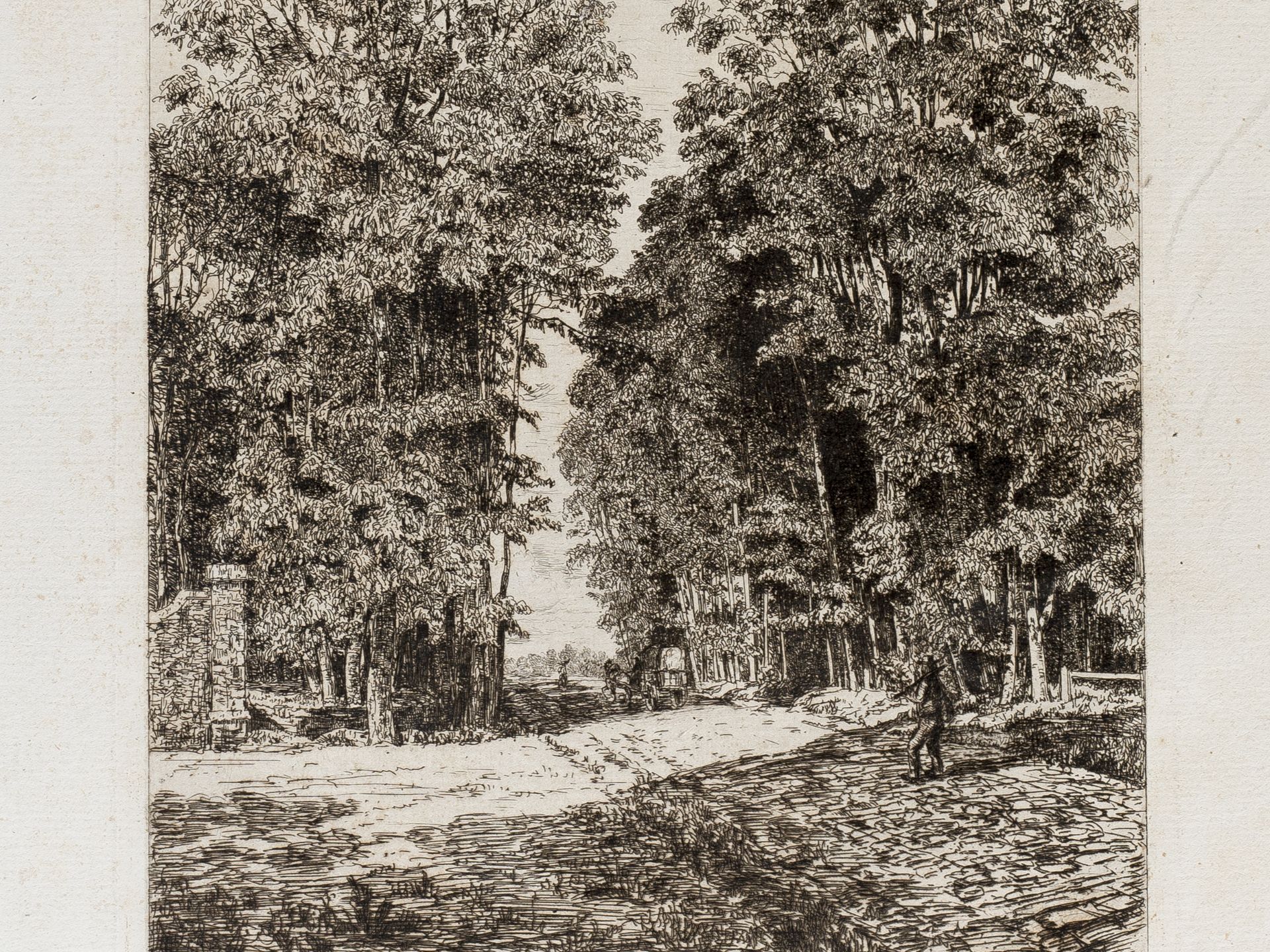 Eliezer Levi Montefiore, 1820 – 1894, „Dans le Parc de Mainville (Seine et Oise)” - Bild 2 aus 2