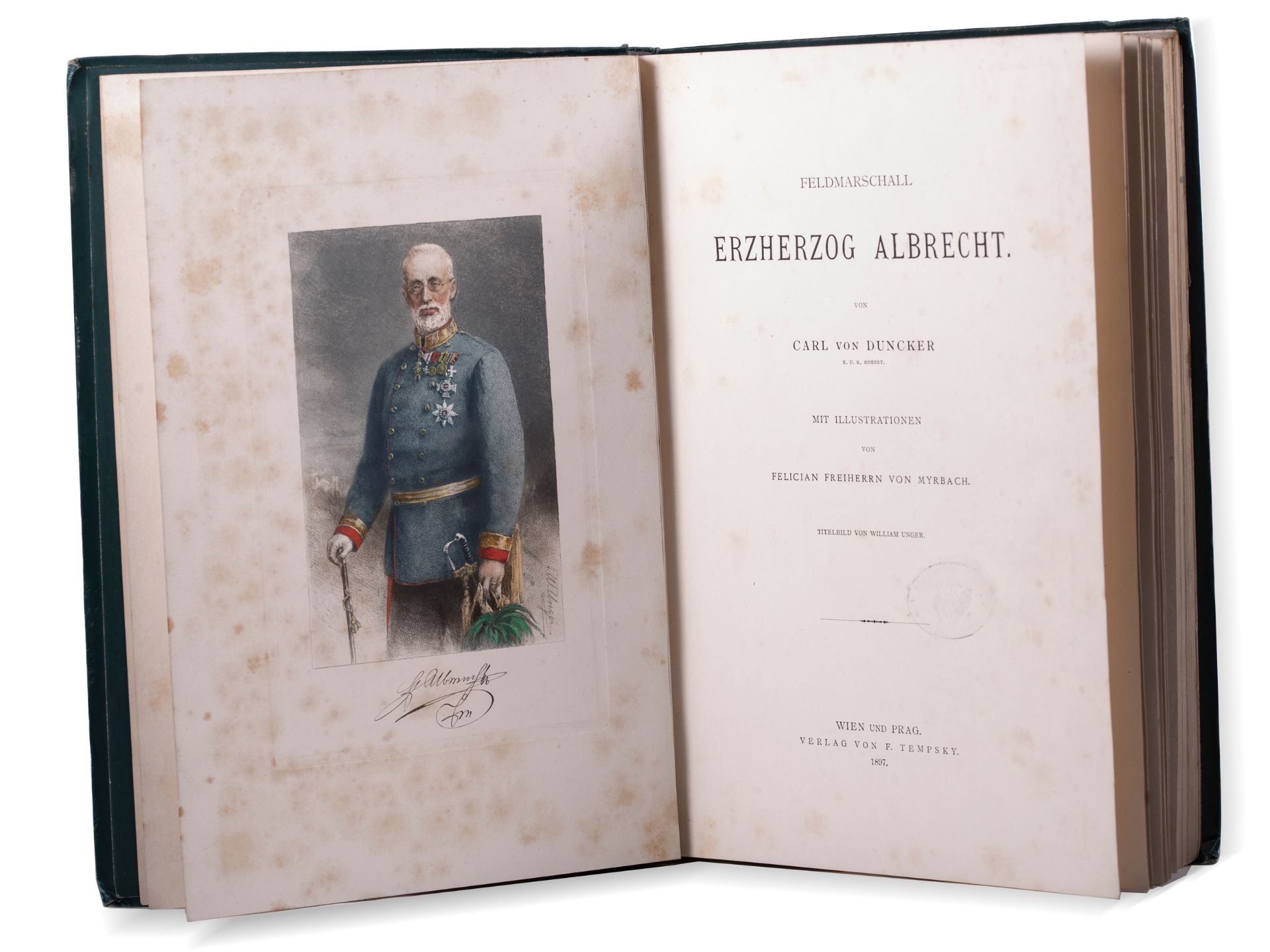 Archduke Albrecht, Published by Karl von Duncker - Image 6 of 8