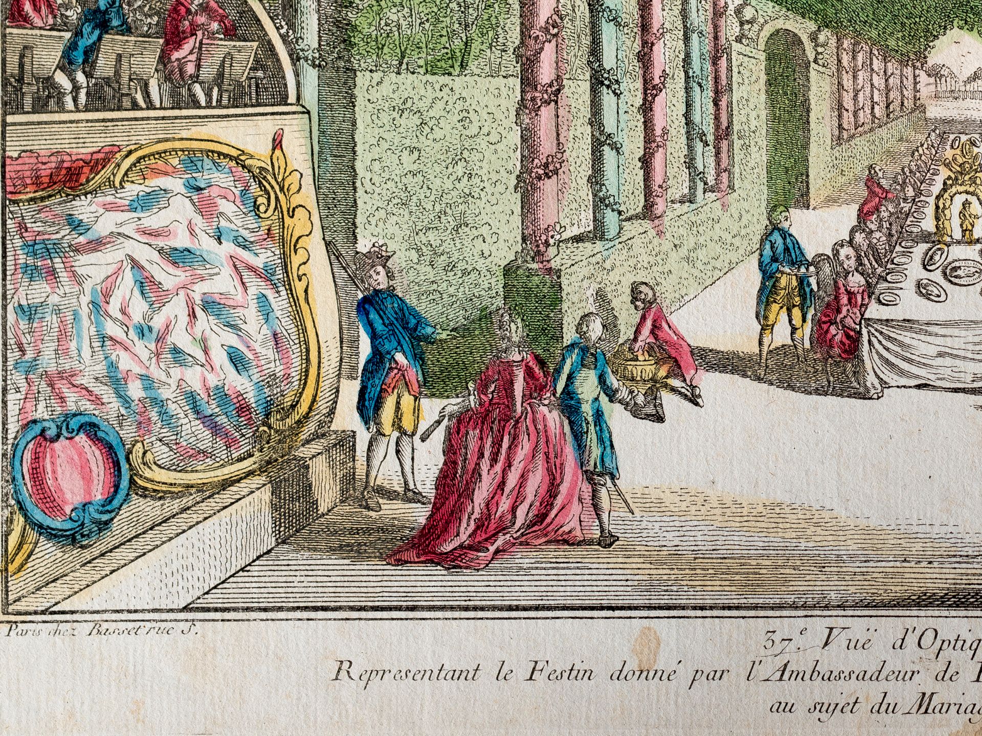 "Festin pour le mariage de l'infante d'espagne", France, 18th century? - Image 3 of 3
