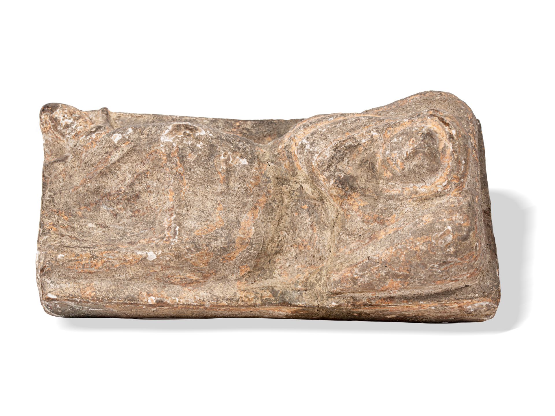 Sleeping Ariadne, Antique relief, Greek/Hellenistic