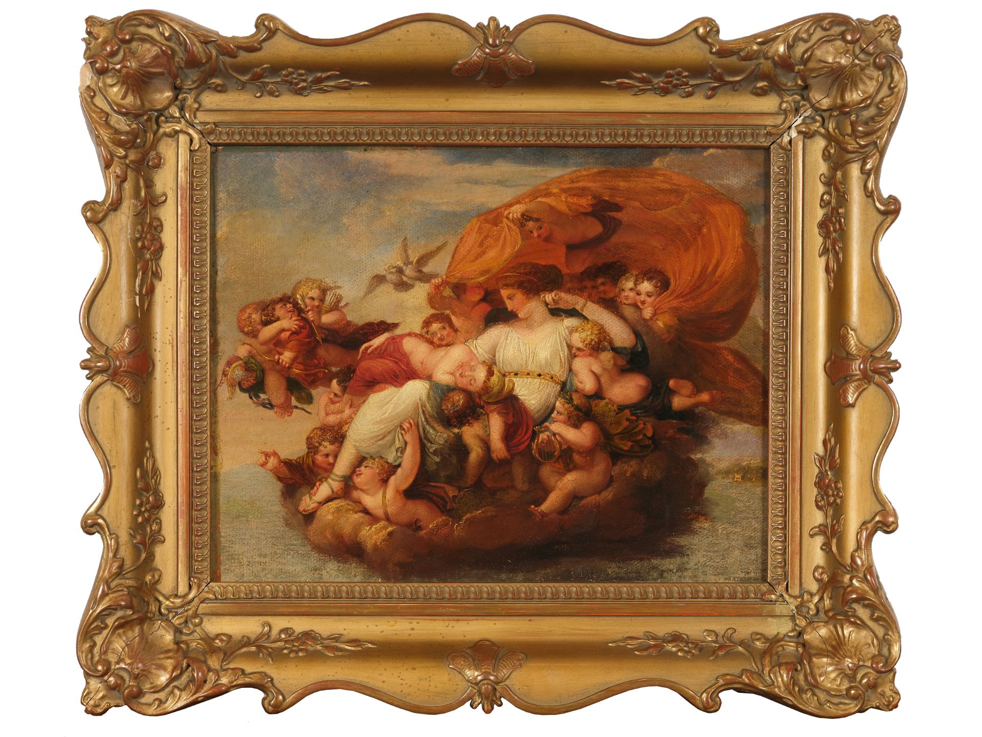 Henry Howard, London 1769 - 1847 Oxford, Attributed, Bozzetto from "Venus Carrying off Ascanius". - Image 2 of 4