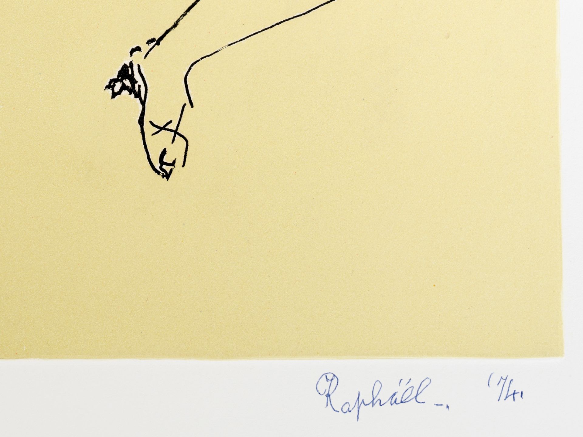 Raphaël, "Untitled", 1974 - Image 2 of 2