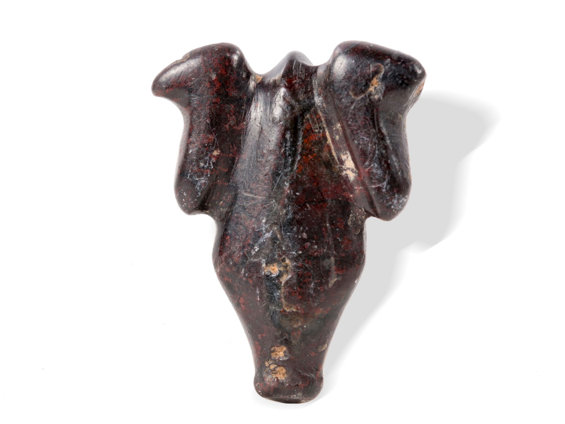 Ram head amulet, Mesopotamia, c. 3000 BC - Image 2 of 3