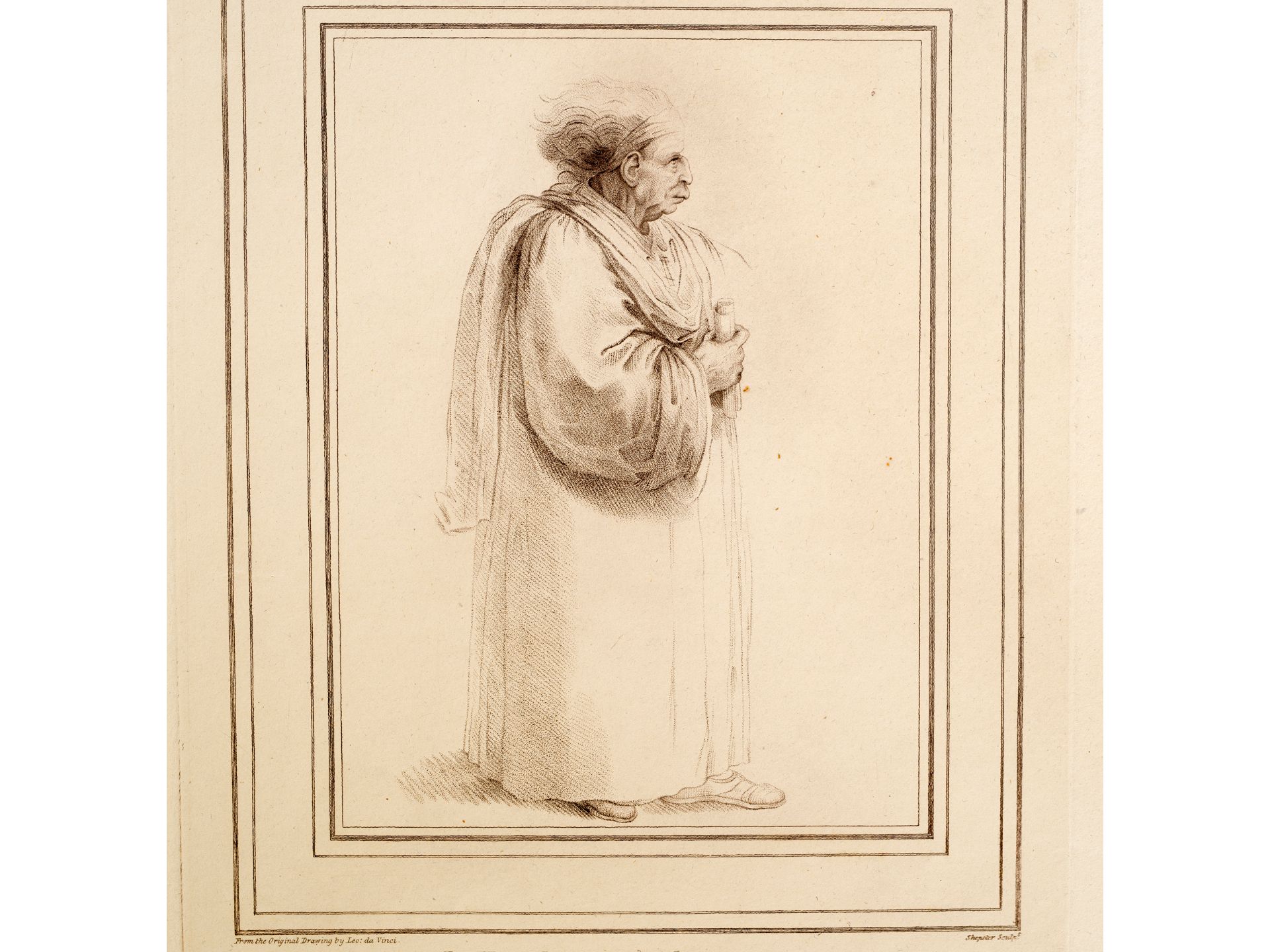 Robert Shepster, London, aktiv 1780 – 1810, Nach Leonardo da Vinci