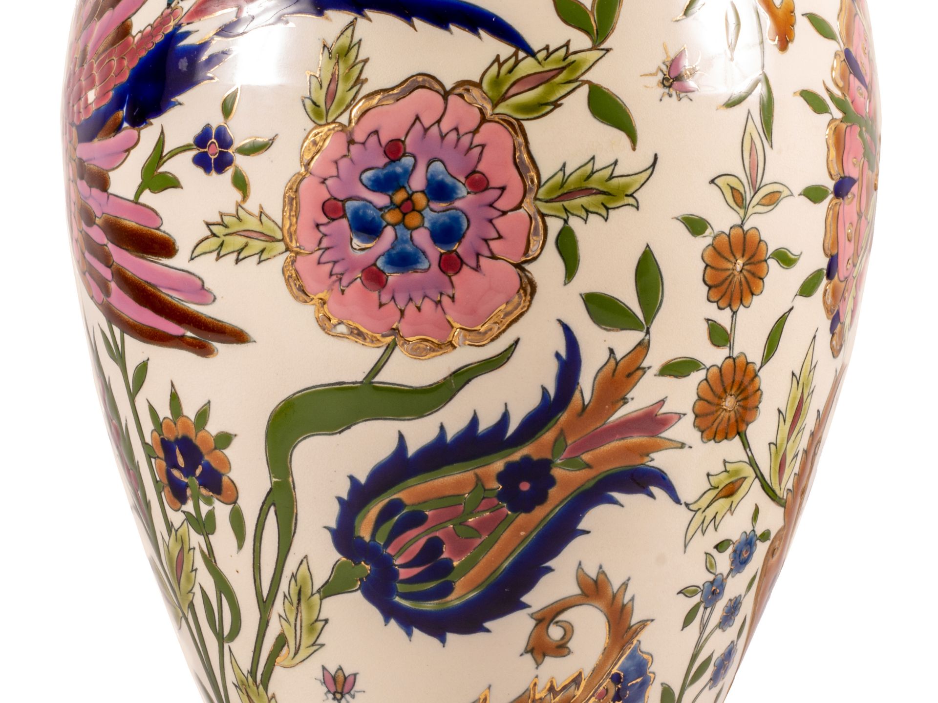 Vase, Zsolnay, Pécs, Um 1895/1900 - Bild 9 aus 11