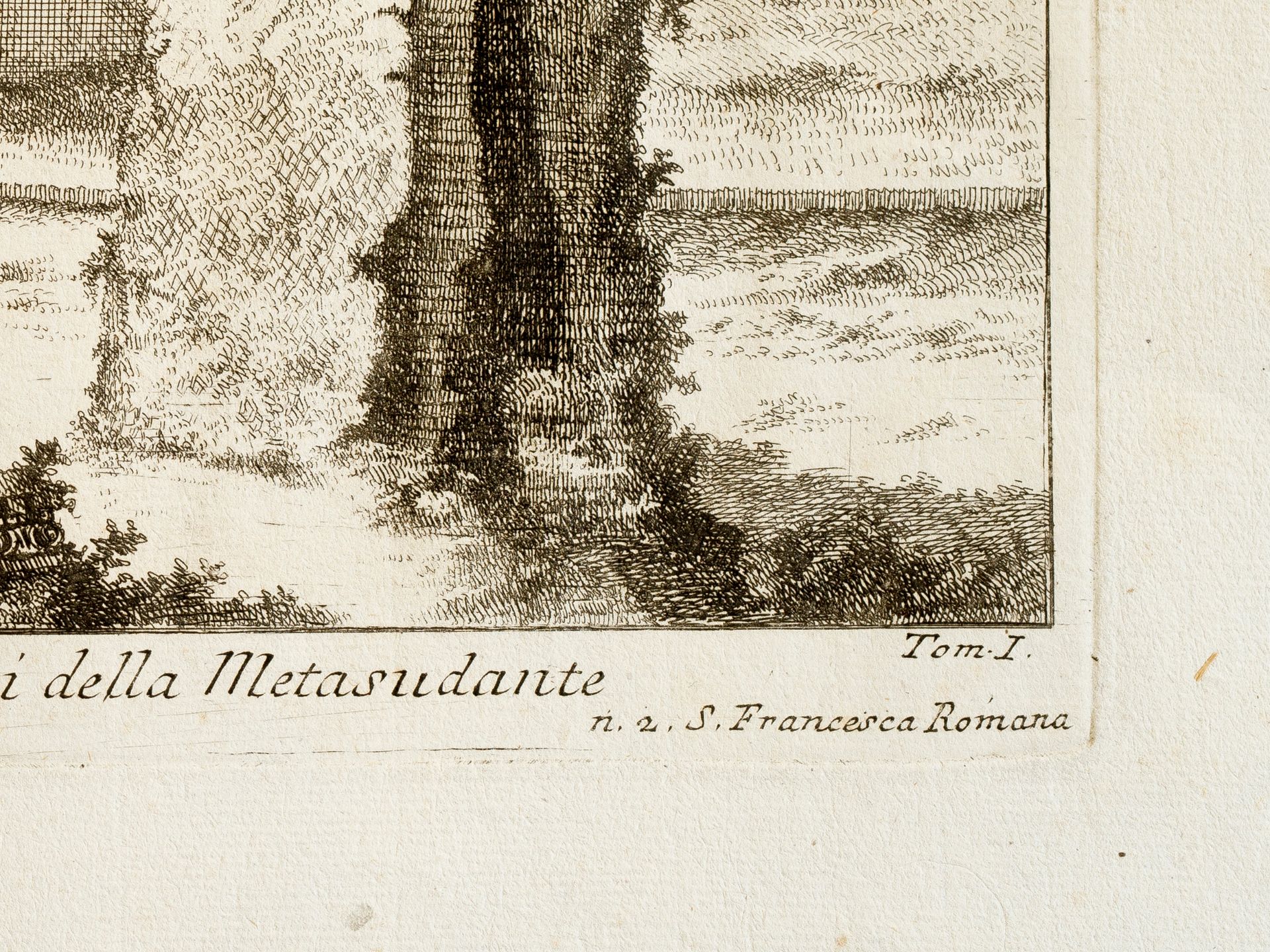 „Avanzi della Metasudante“, „Tempio di Venere“, „S. Francesca Romana“ - Bild 2 aus 2