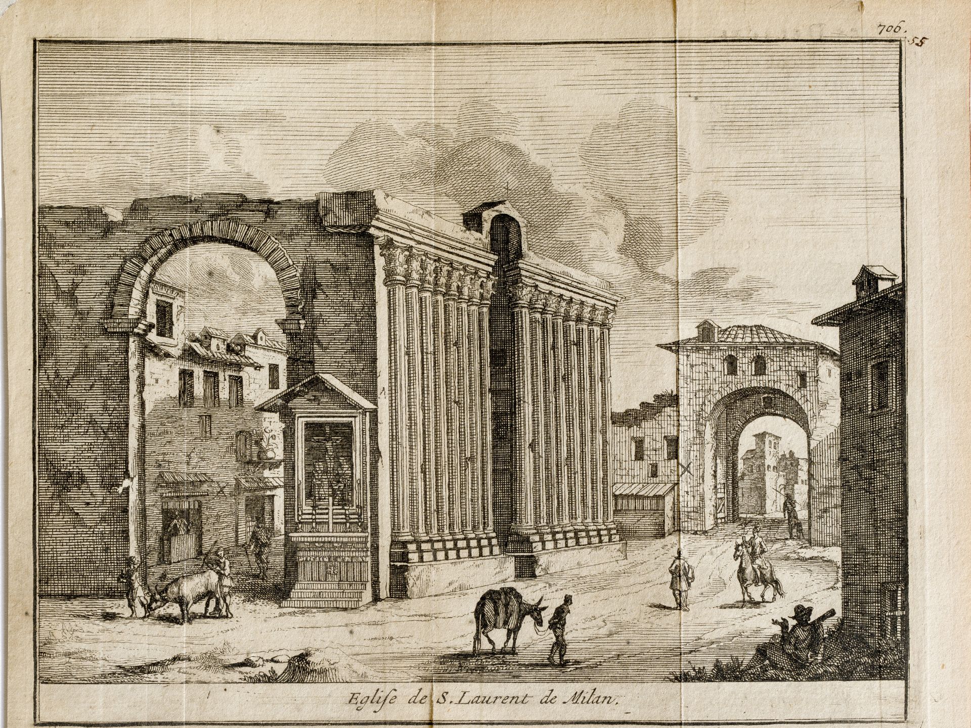 "Eglise de S. Laurent de Milan", From: Alexandre de Rogissart