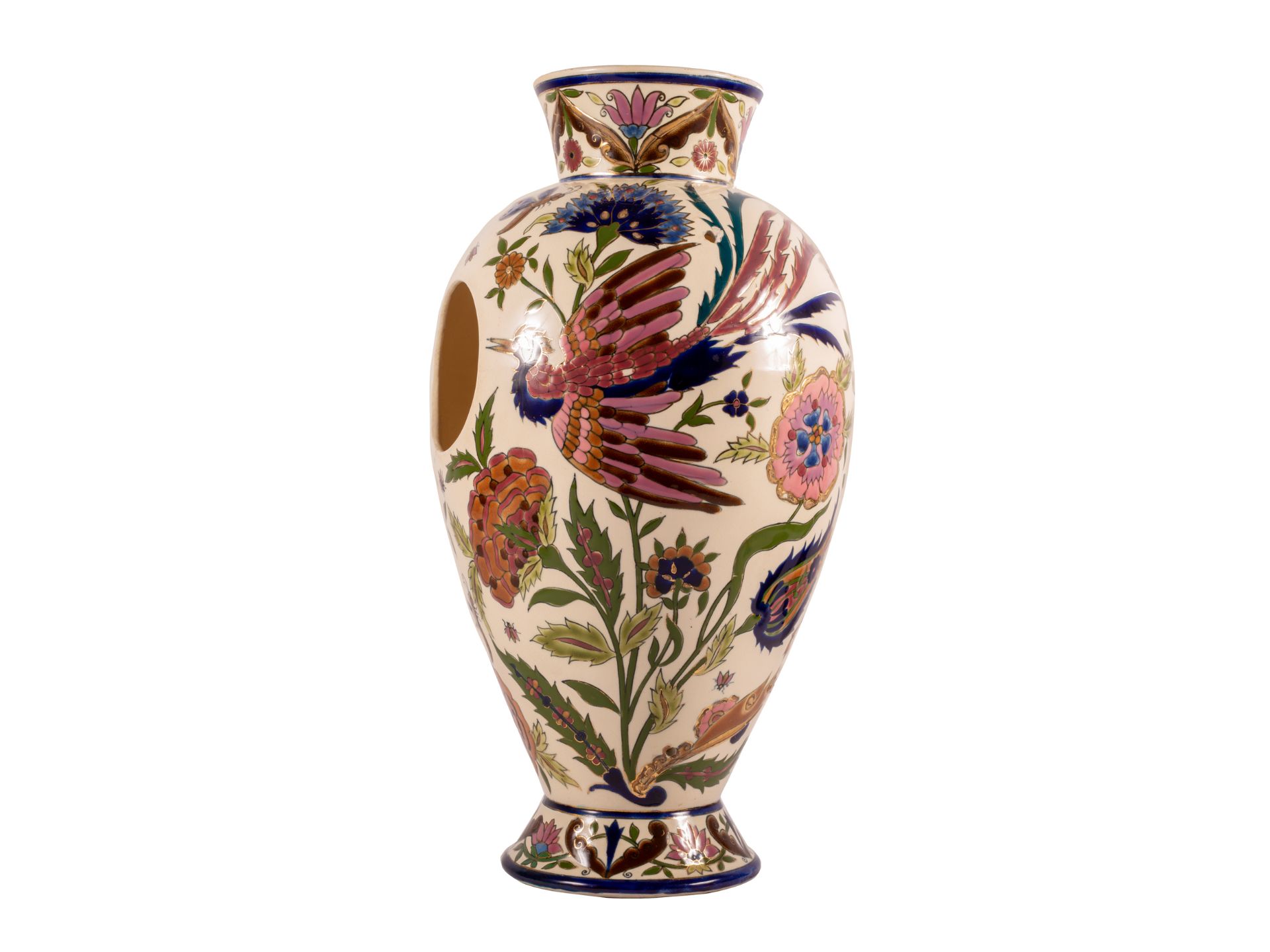 Vase, Zsolnay, Pécs, Um 1895/1900 - Bild 3 aus 11