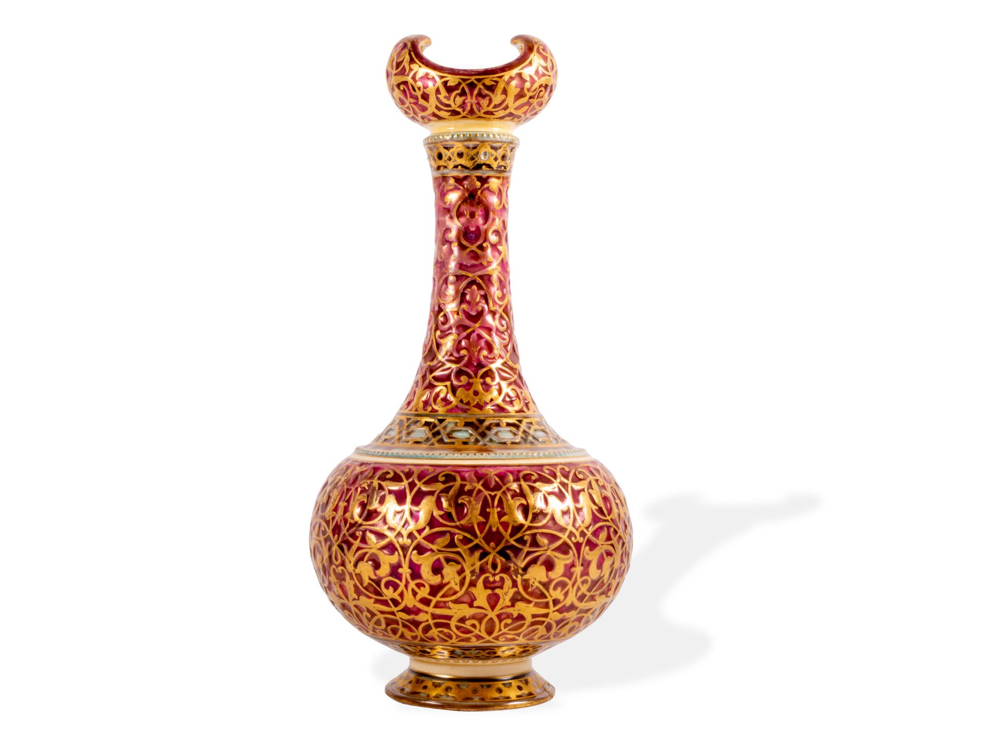 Vase, Zsolnay, Pécs, Um 1900