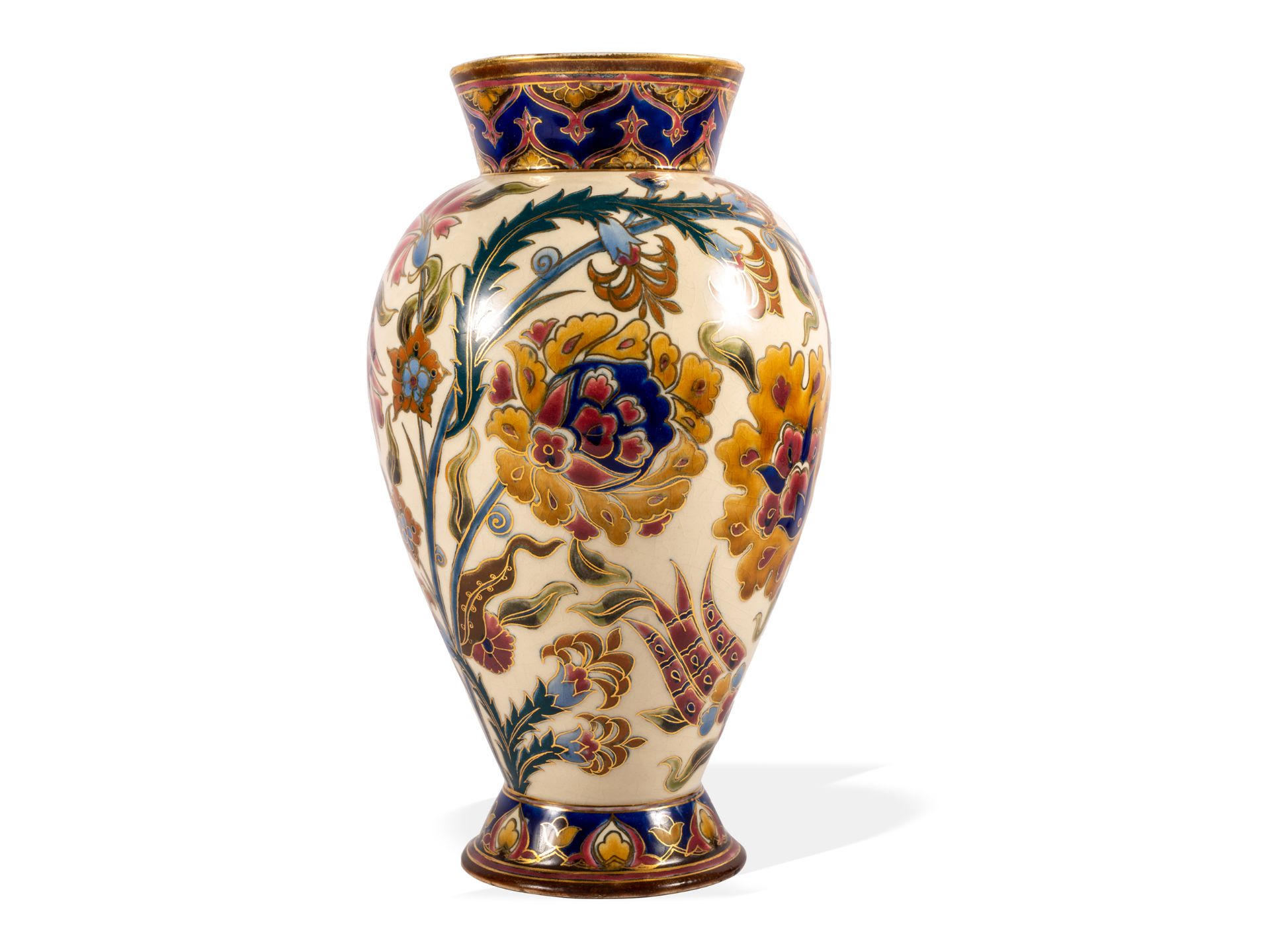 Vase, Zsolnay, Pécs, Um 1895/1900 - Bild 9 aus 18